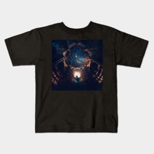 Eternal Gods Library Kids T-Shirt